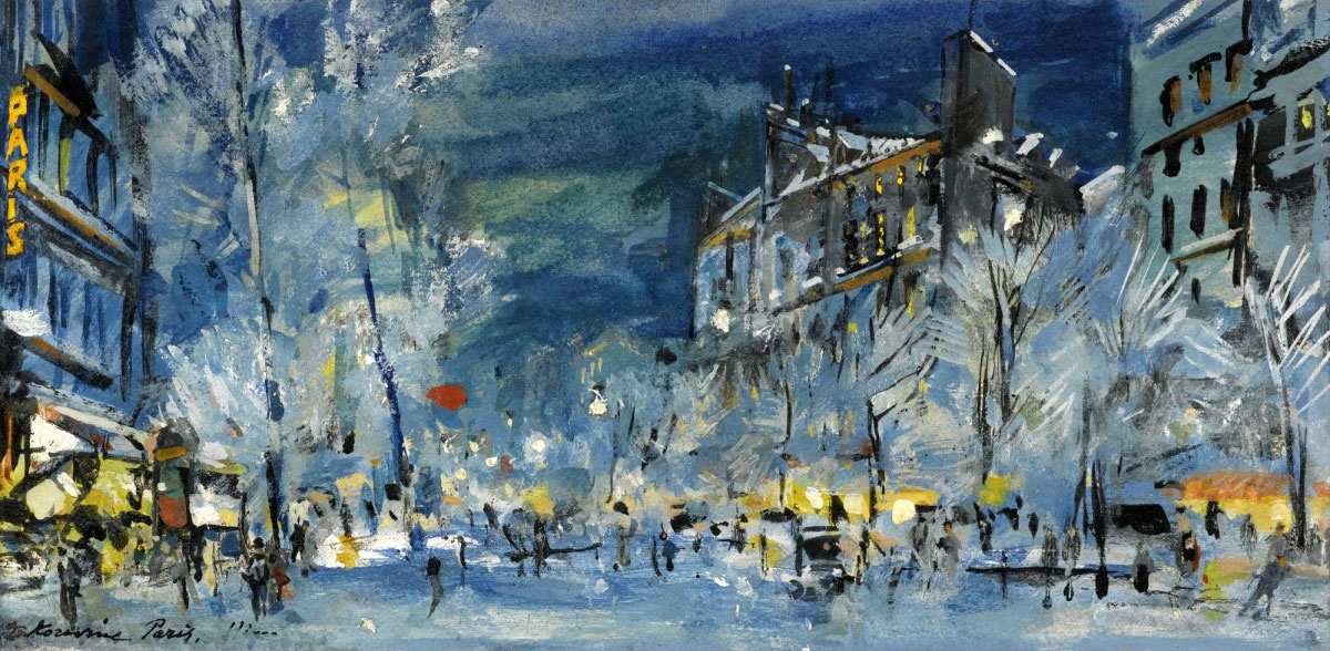 Konstantin Korovin. Paris in winter