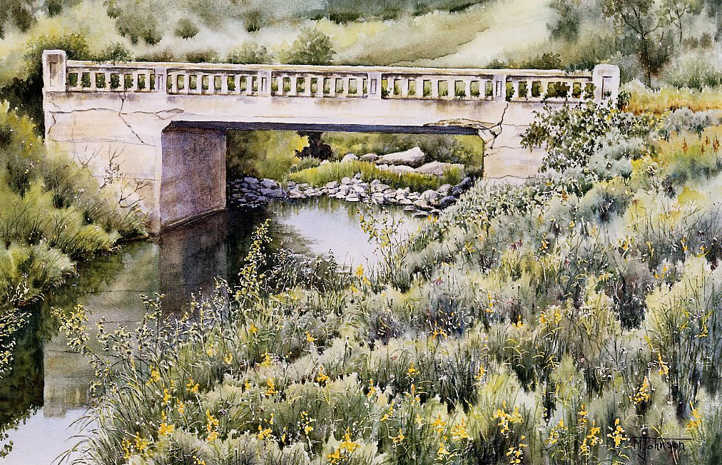 Maureen Johnson. The old bridge in the valley