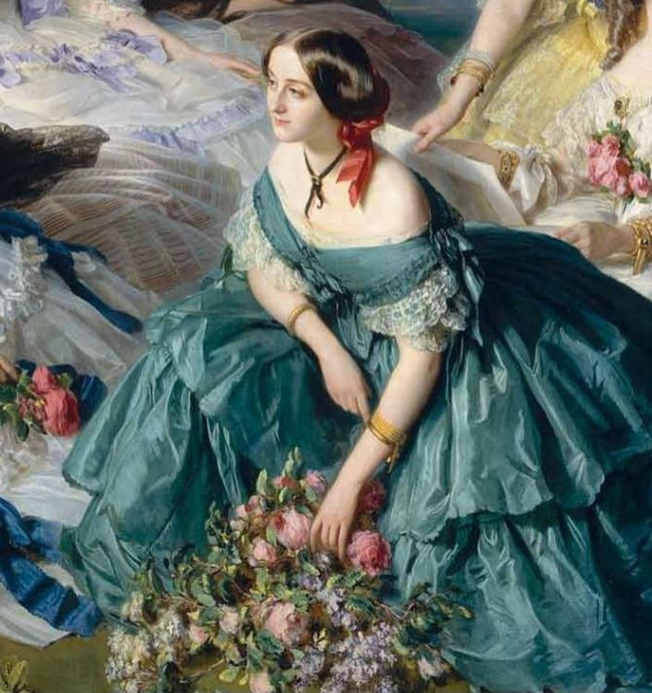 Franz Xaver Winterhalter (1805-73) - The Empress Eugenie; Empress Eugénie  (1826-1920)