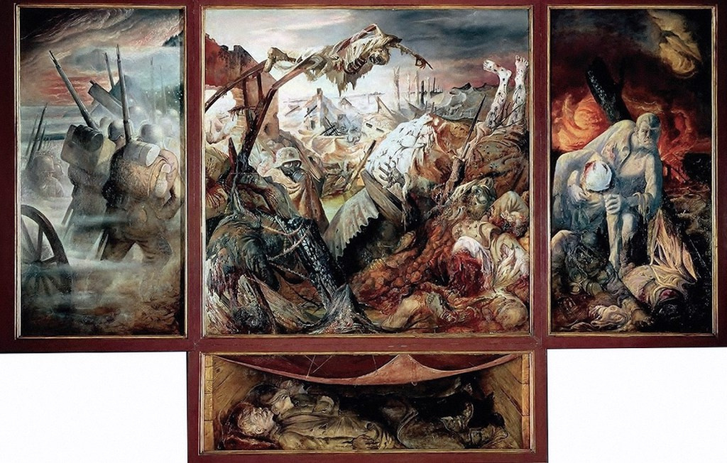 Otto Dix. War. Triptych