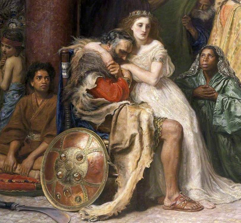 Jephthah, 1867, 163×127 cm by John Everett Millais: History, Analysis ...