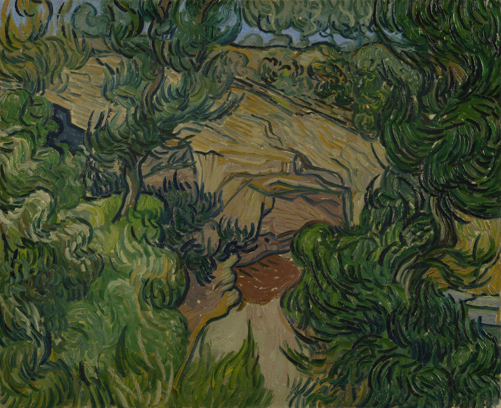 Vincent van Gogh. Entrance to a quarry