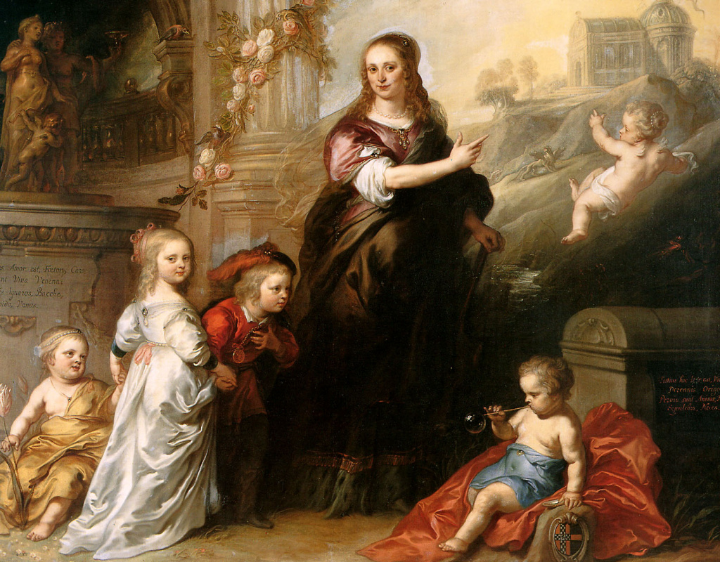 Theodore van Tulden. Josina Reese Chain and her children