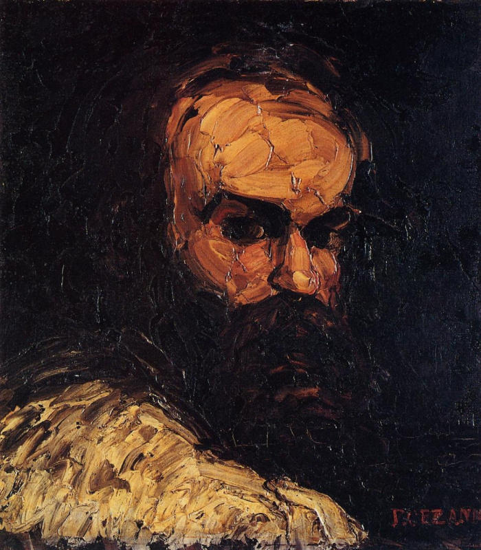 Paul Cezanne. Self-portrait