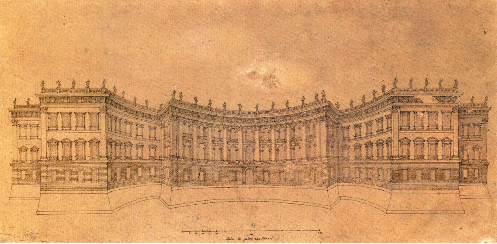 Бернини фасад Лувра