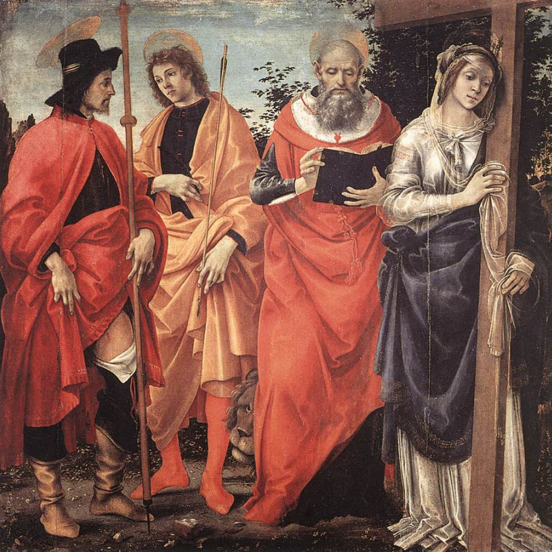 The Teachers Of The Church Of Christ by Fra Filippo Lippi History