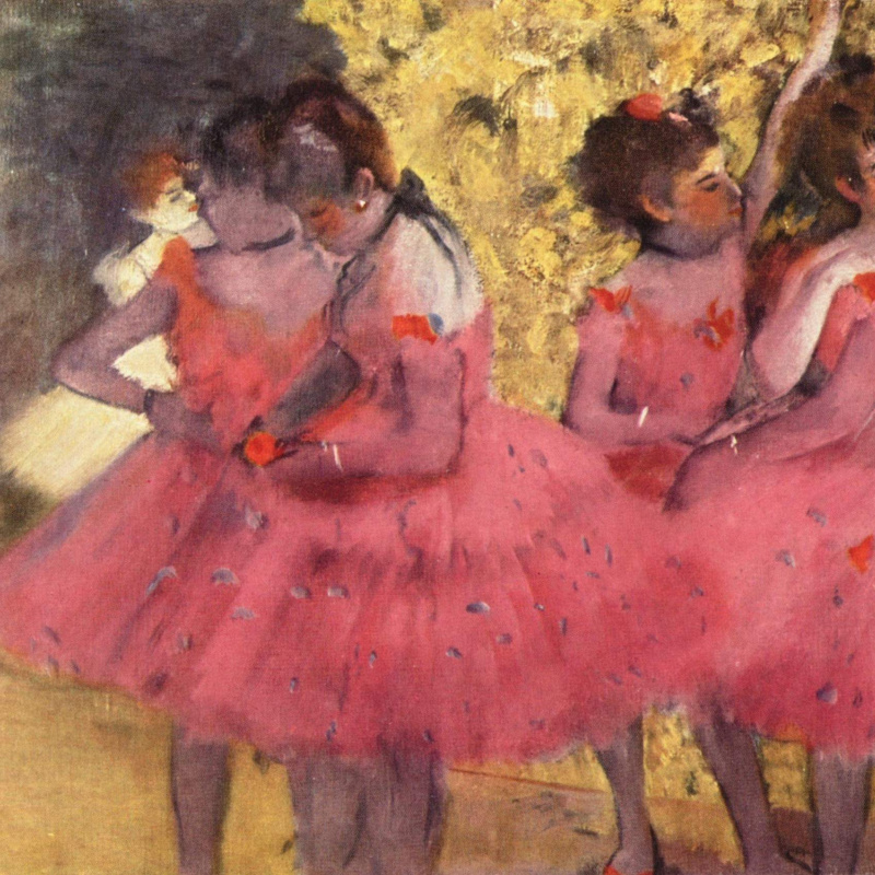 Edgar Degas Danseuse (ballerine en deuxième position), 1874, 30×45 cm :  Descriptif de l'œuvre