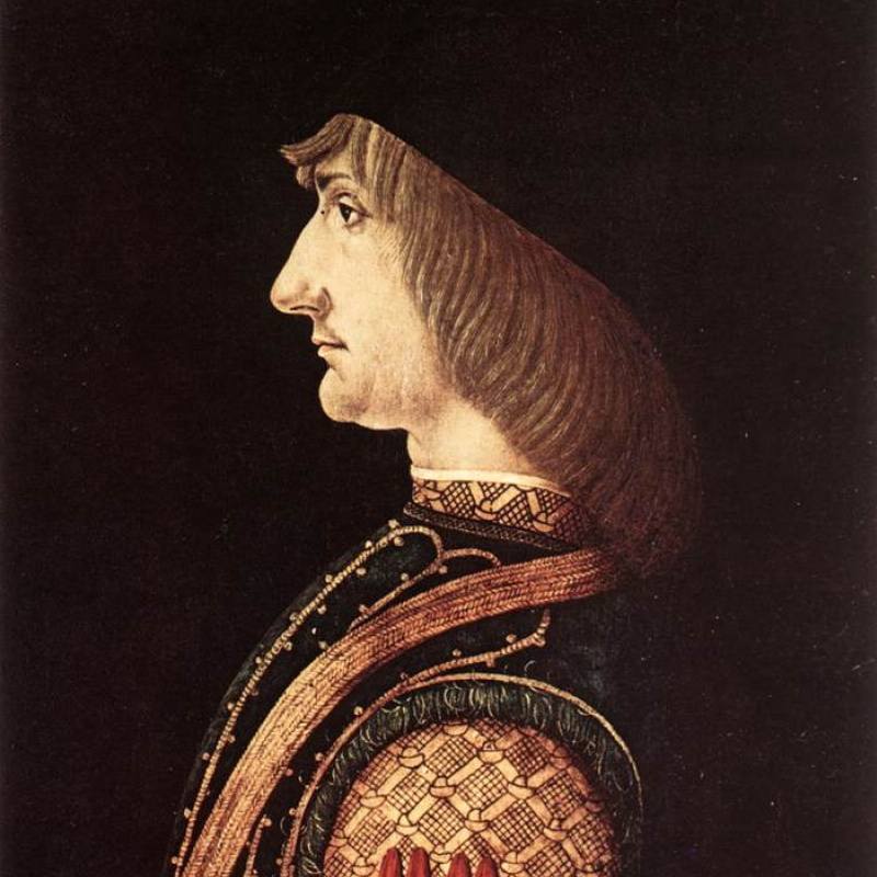 Giovanni Ambrogio de Predis Retrato de una mujer desconocida. Tal