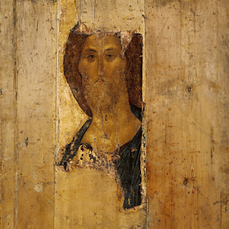 Андрей Рублев - Троица, 1421, 114×141 см: Описание произведения | Артхив