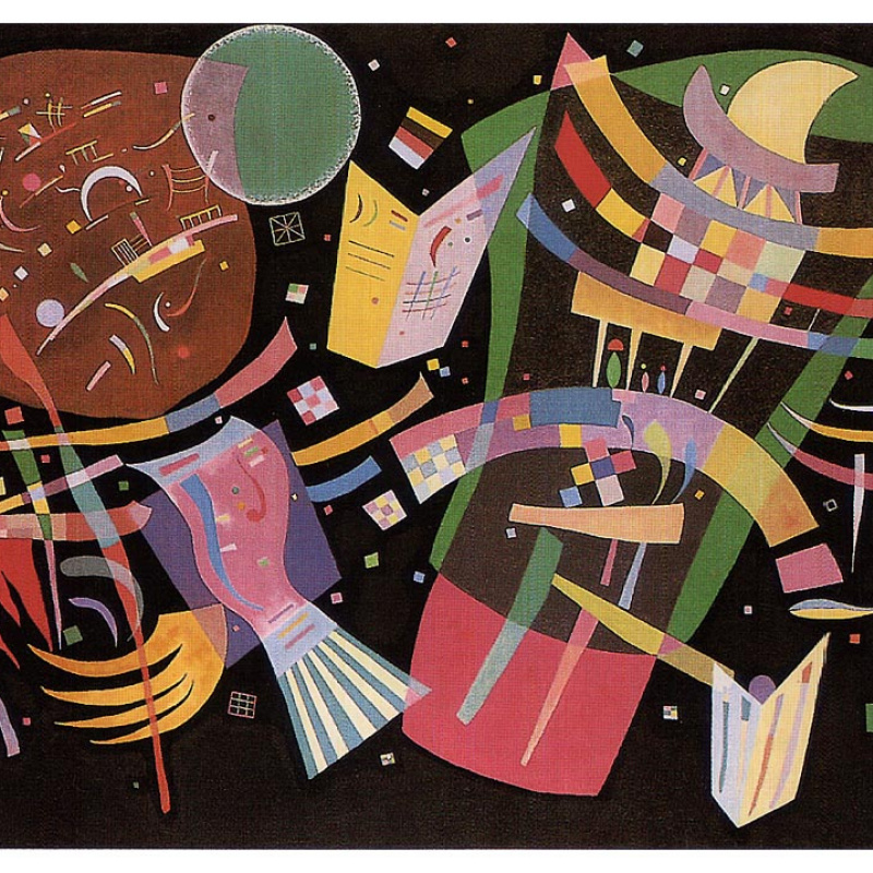 ▷ Composition 2 pour Cahiers d'Art by Vassily Kandinsky, 1932