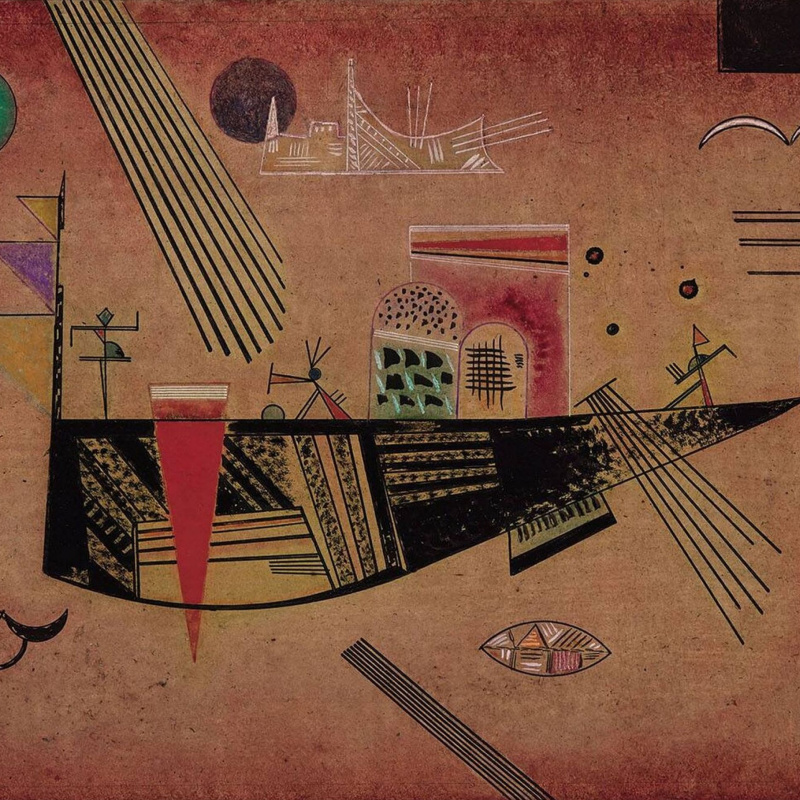 ▷ Composition 2 pour Cahiers d'Art by Vassily Kandinsky, 1932