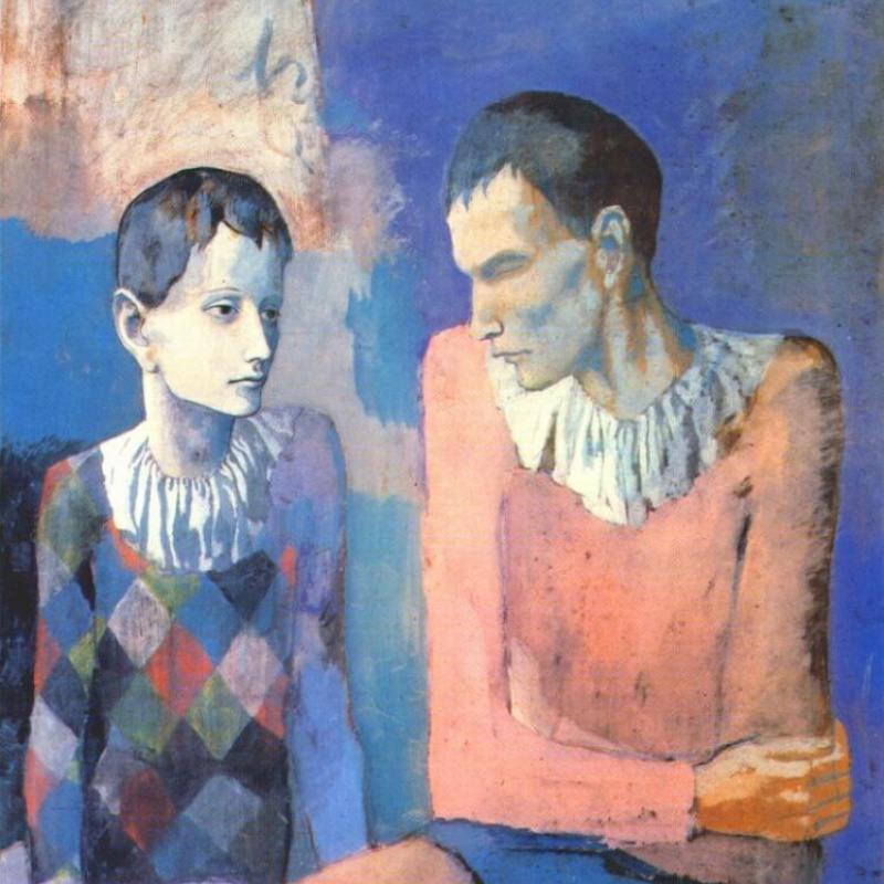 picasso blue and pink period