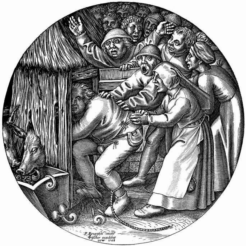 Puzzle Pieter Bruegel the Elder - La chute des anges rebelles