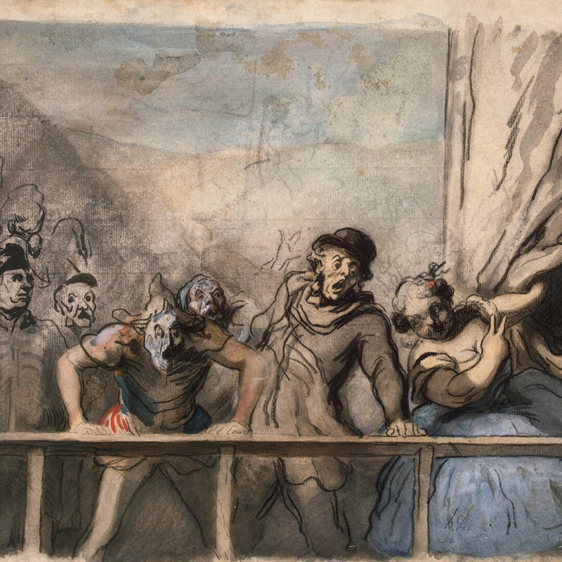 2014 Romanticism to Modernism: Grace talks on Daumier's Louis-Philippe as  Gargantua (1831)