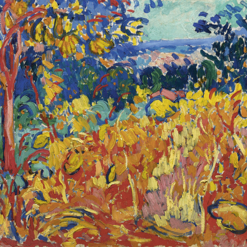 autumn landscape maurice de vlaminck